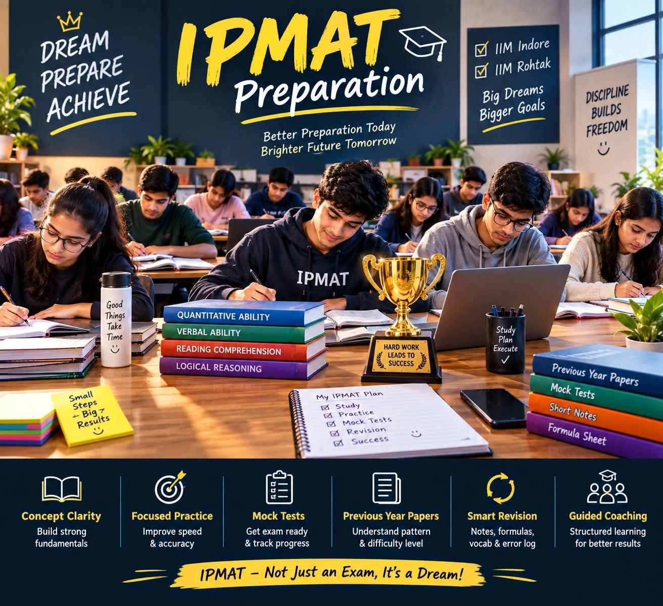 IPMAT Preparation Strategy: Study Plan, Mock Tests & Success Tips