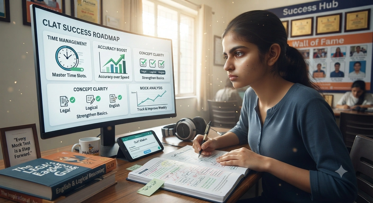 Master Concepts, Mocks, Accuracy & Time Management